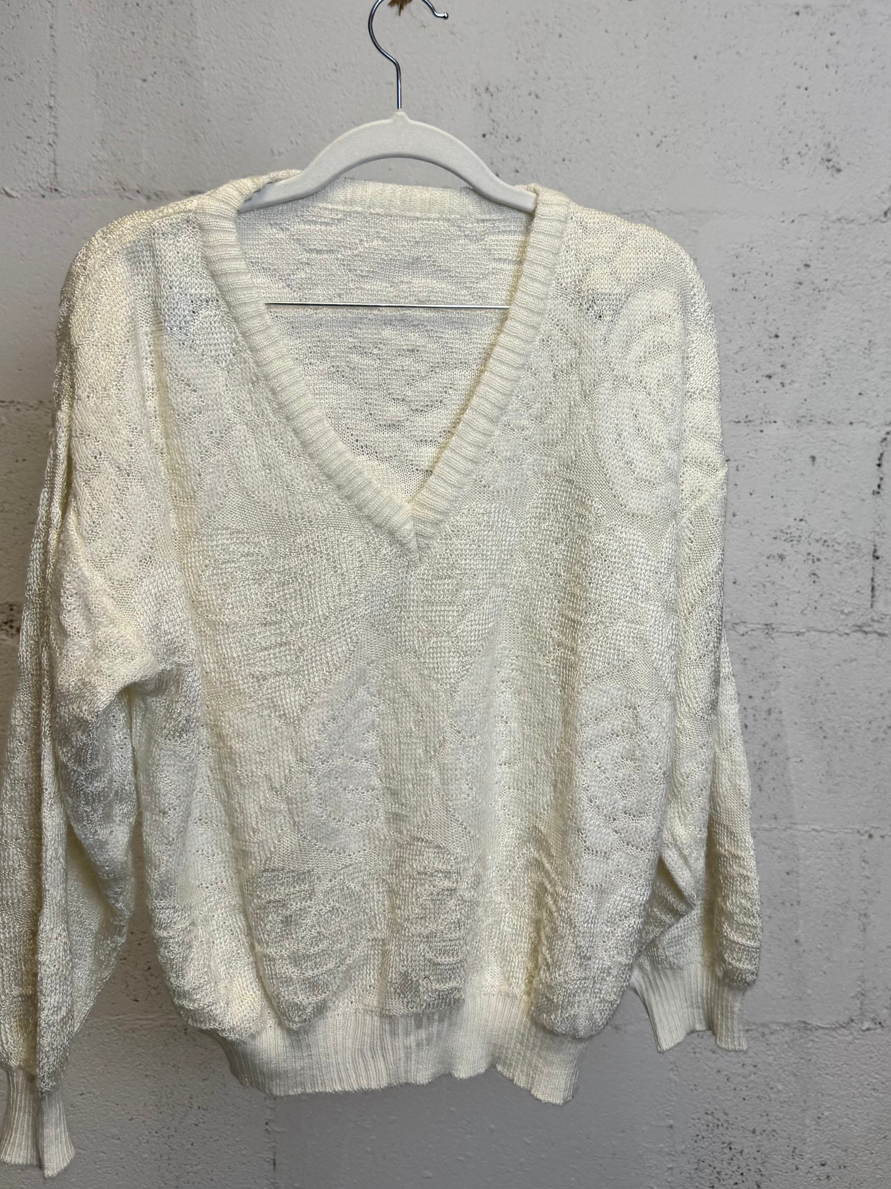 Maglia vintage a V